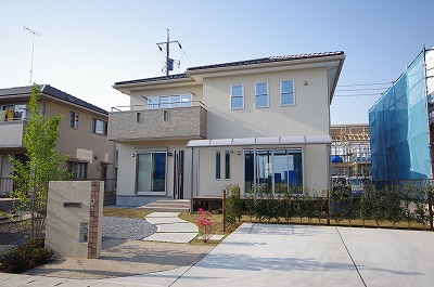 地震に強い、エコポイント対象住宅になっています。家族の希望や想いこだわりがいっぱい詰まったマイホームになっています。