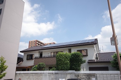 太陽光＋エレベーター＋オール電化とエコな住宅が完成しました。
